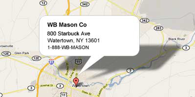 Watertown Location Map