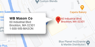 Brockton Warehouse Location Map